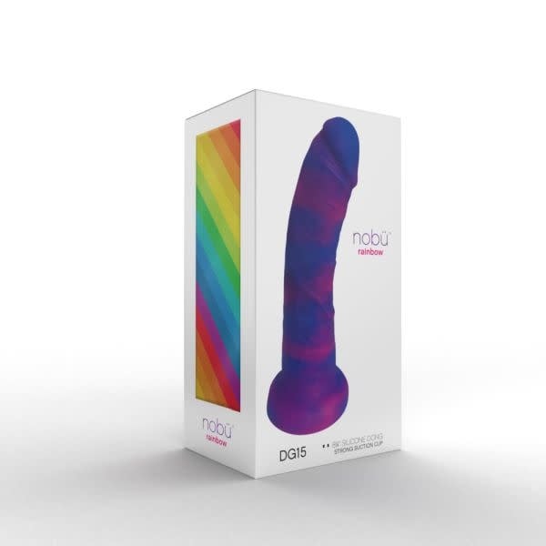 Nobü Toys Nobü Rainbow: DG15 Silicone Dildo