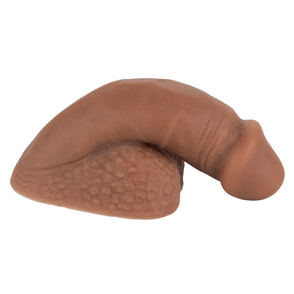 Cal Exotics Packer Gear 5″ Silicone Packing Penis (Brown)