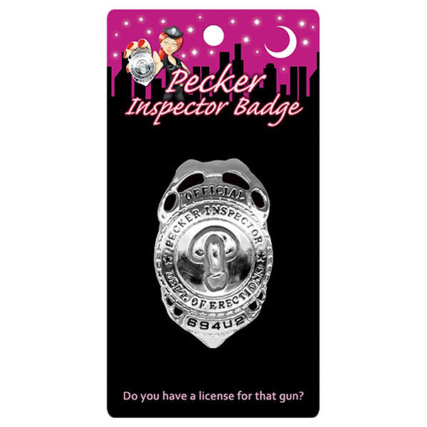 Official Pecker Inspector Badge