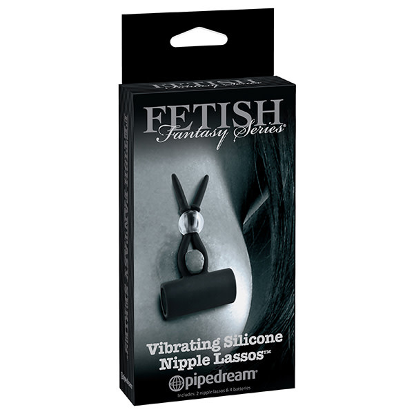 Pipedream Products Fetish Fantasy Limited Edition:  Vibrating Silicone Nipple Lassos