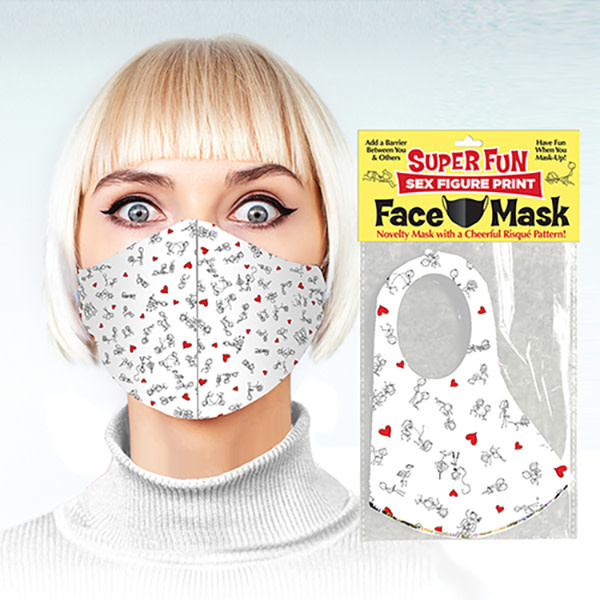 Candyprints Super Fun Sex Position Print Face Mask