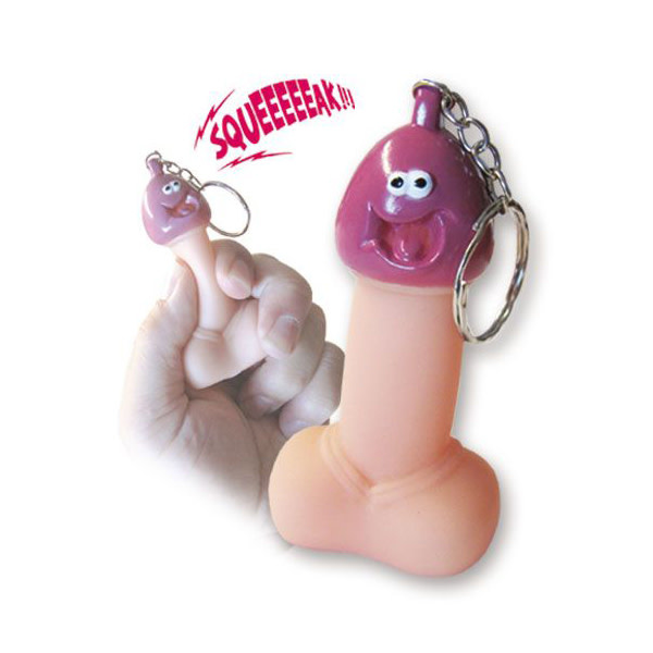 Ozze Creations Squeaky Pecker Keychain