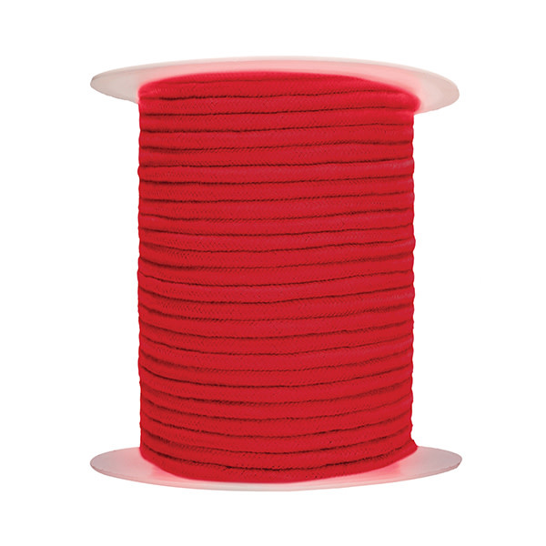 Shots America Toys Ouch! 100 Meter Thick and Soft Bondage Rope (Red)