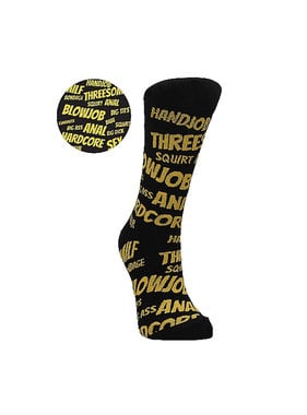 Shots America Toys Sexy Socks: Sexy Words (Female Fit)