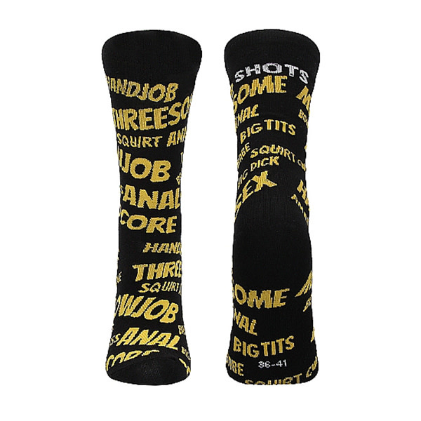 Shots America Toys Sexy Socks: Sexy Words (Female Fit)