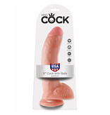 Pipedream Products King Cock 9" Cock with Balls (Light Flesh)