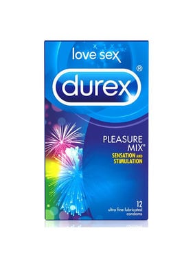 Durex Condoms Durex Pleasure Mix Pack Condoms  12 Pack