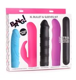 XR Brands Bang! XL Bullet & Sleeves Kit
