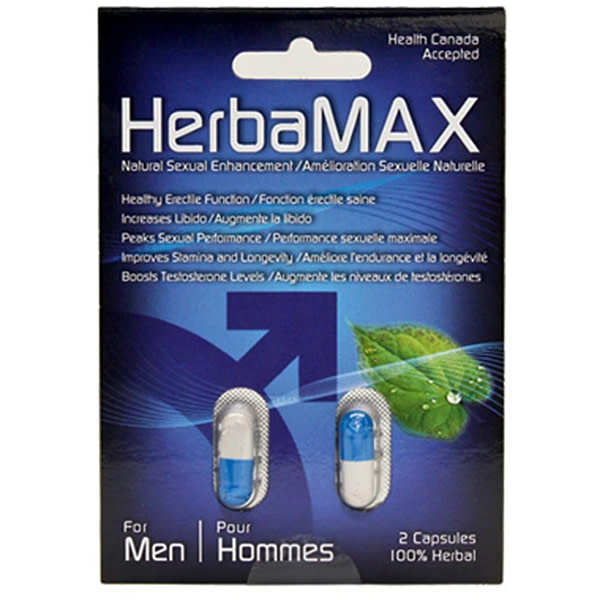 HerbaMAX HerbaMAX For Men Enhancement Pills: 2 Pack
