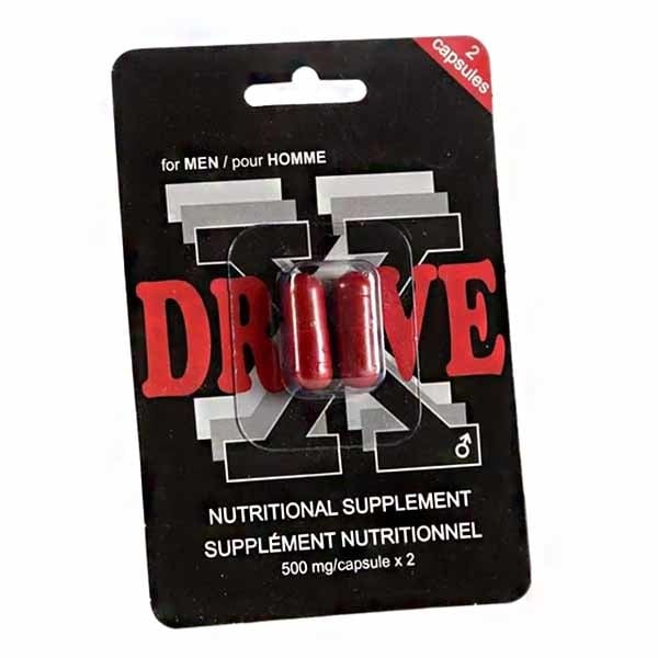 DriveX Male Enhancement Pills: 2 Pack