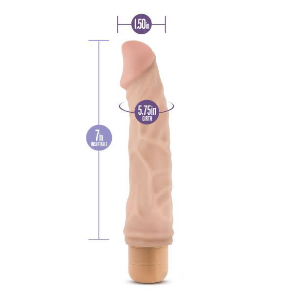 Blush Novelties Dr. Skin Vibe 6 (Beige)