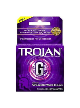 Trojan Condoms Trojan G-Spot Condoms 3 Pack