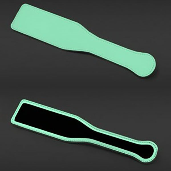 NS Novelties GLO Bondage Paddle Green (Glow in the Dark)