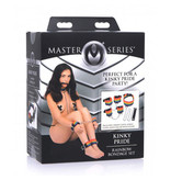 XR Brands Kinky Pride Rainbow Bondage Set