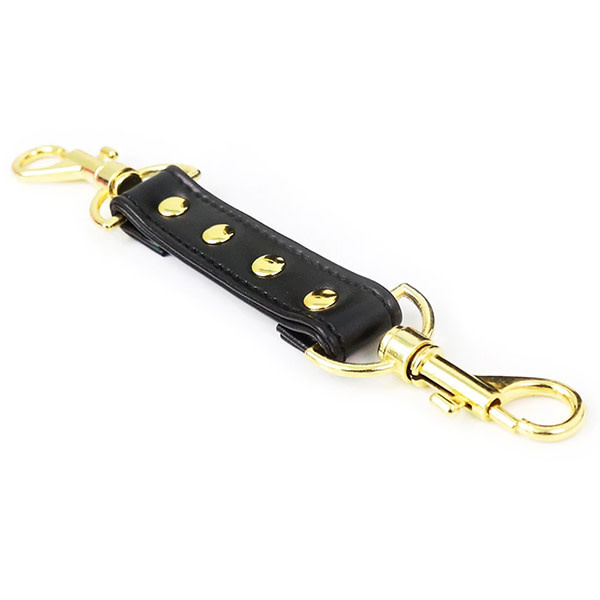 Premium Products Double Ended Snap-Hook Tethers: Black & Gold