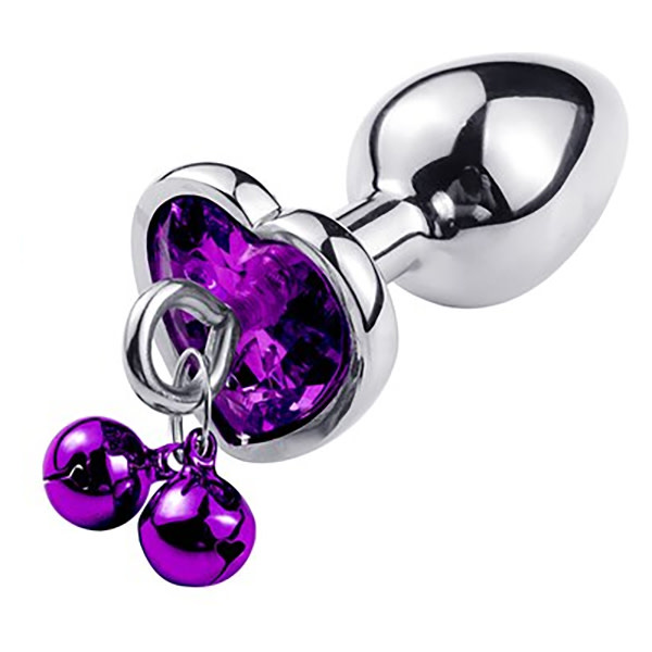Premium Products Metal Princess Plug with Wrist Cuffs (Small Plug)