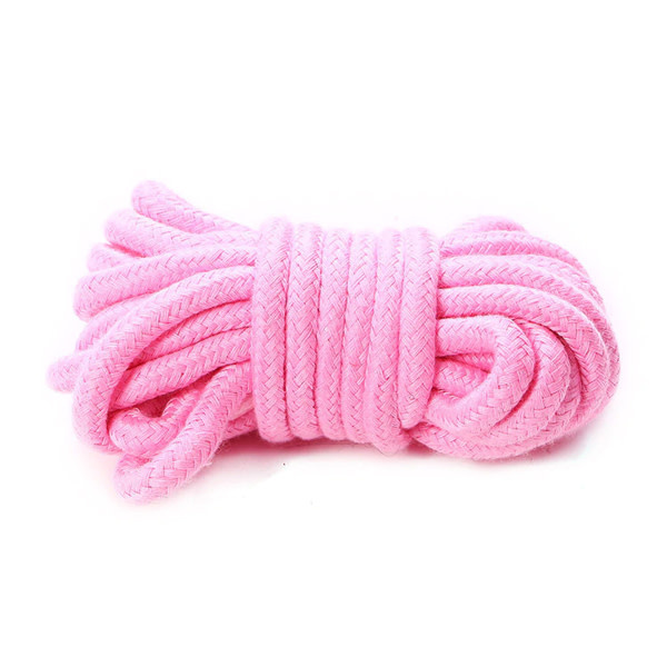 Cotton Bondage Rope: Pink (10 m) - Industrial Luv Products Inc.
