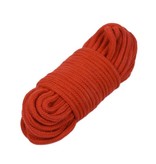 Premium Products Cotton Bondage Rope: Red 20 m (66 ft)