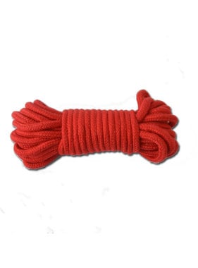 Premium Products Cotton Bondage Rope: Red (5 m)