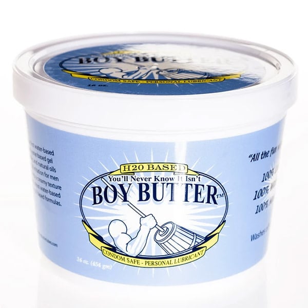 Boy Butter Personal Lubricant Boy Butter H2O Lubricant Tub 16 oz