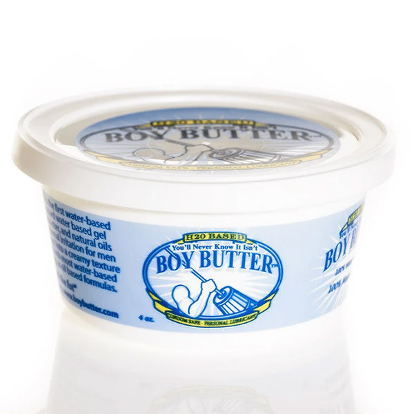 Boy Butter Personal Lubricant Boy Butter H2O Lubricant Tub 4 oz (113 g)