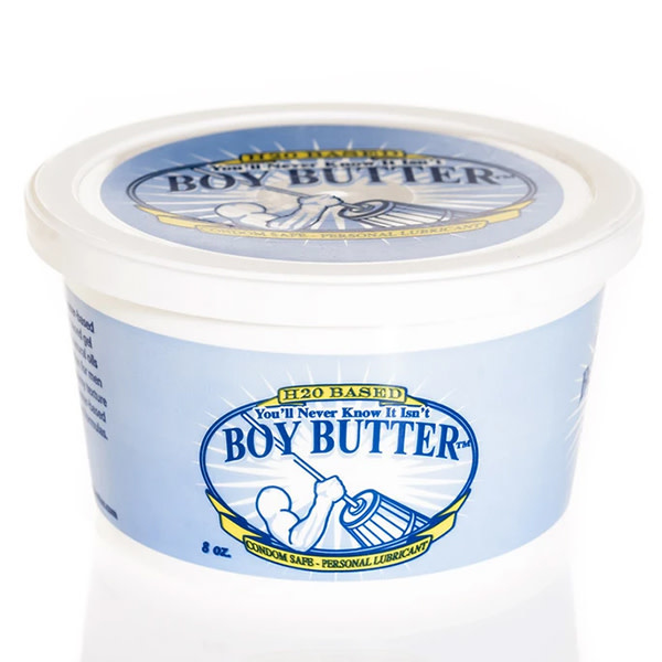 Boy Butter Personal Lubricant Boy Butter H2O Lubricant Tub 8 oz (227 g)