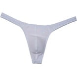 Premium Products Ultra-Soft Men's T-Back Thong (White)