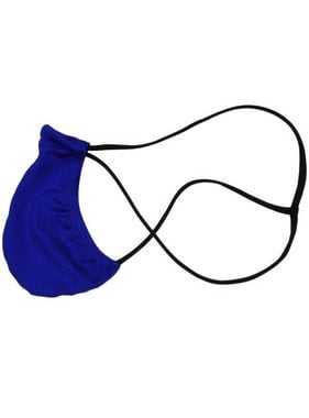 Premium Products Men's Stretchy Pouch Thong (Blue)