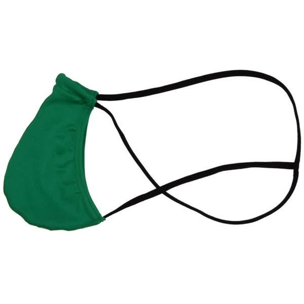Premium Products Men's Stretchy Pouch Thong (Green)