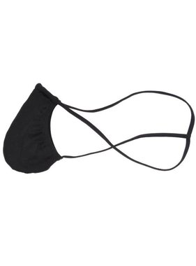 Premium Products Men's Stretchy Pouch Thong (Black)