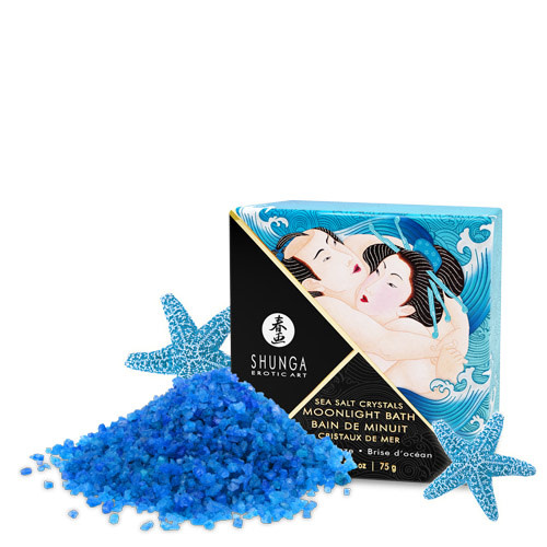 Shunga Moonlight Sea Salt Bath Crystals (75 g pouch)