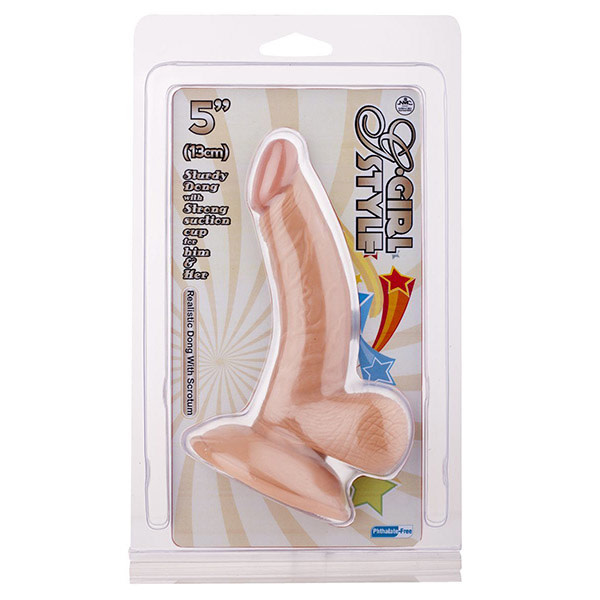 NMC G-Girl Style 5" Realistic Curved Dong