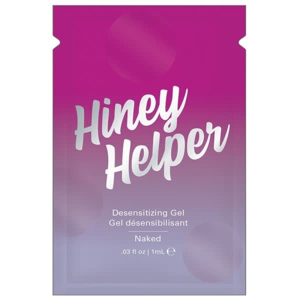 Jelique Products Inc Hiney Helper Anal Desensitizing Gel .03 oz (1 ml) Foil Pack