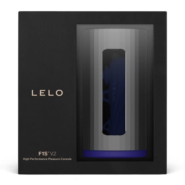 LELO Pleasure Objects LELO F1S V2 Vibrating Stroker (Blue)