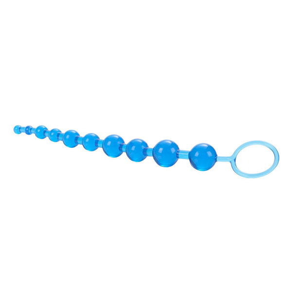 Cal Exotics X-10 Anal Beads [Blue]
