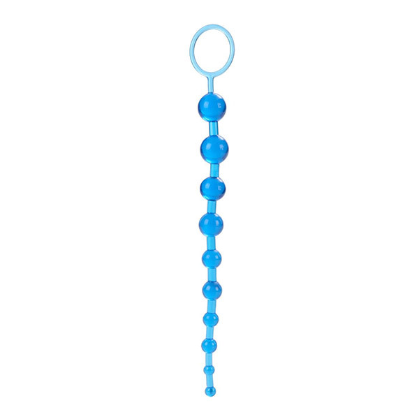 Cal Exotics X-10 Anal Beads [Blue]