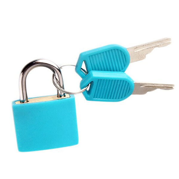 Premium Products Small Coloured Padlock with Keys