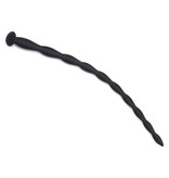 Premium Products Wavy Black Silicone Urethral Sound (Each)