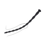 Premium Products Wavy Black Silicone Urethral Sound (Each)