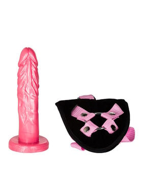 Cal Exotics Shane's World Pink Harness with Stud