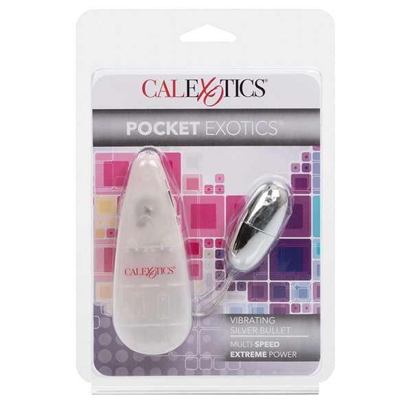Cal Exotics Pocket Exotics Vibrating Silver Bullet