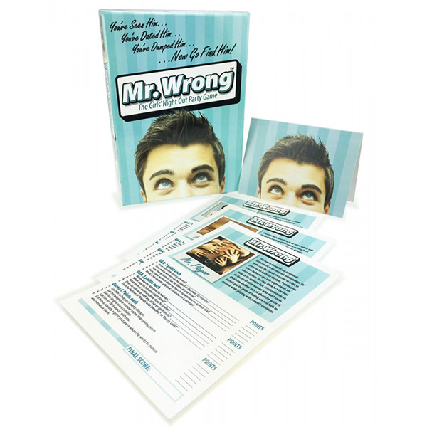 Mr. Wrong Girls Night Out Party Game