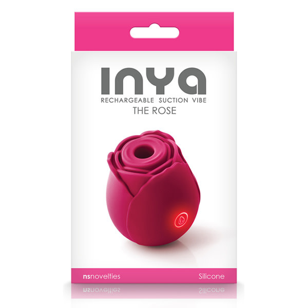 NS Novelties Inya: The Rose Air Pulse Toy (Red)