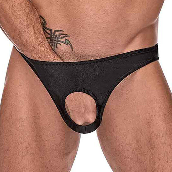 Male Power Pouchless Brief (Black)