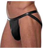 Male Power Cage Matte Strappy Ring Jock