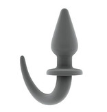 Shots America Toys SONO No. 8 Curved Tail Butt Plug  (Grey)