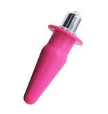 Premium Products Mini Silicone Vibe Plug (Pink)