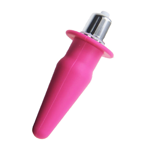 Premium Products Mini Silicone Vibe Plug (Pink)