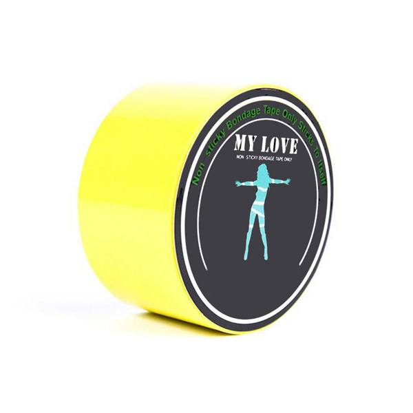 Premium Products Pleasure Bondage Tape (Yellow)