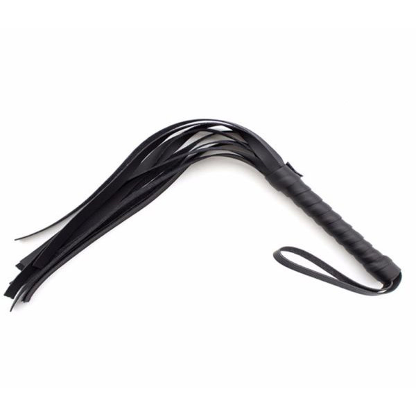 Premium Products PU Leather Mini Flogger (Black)